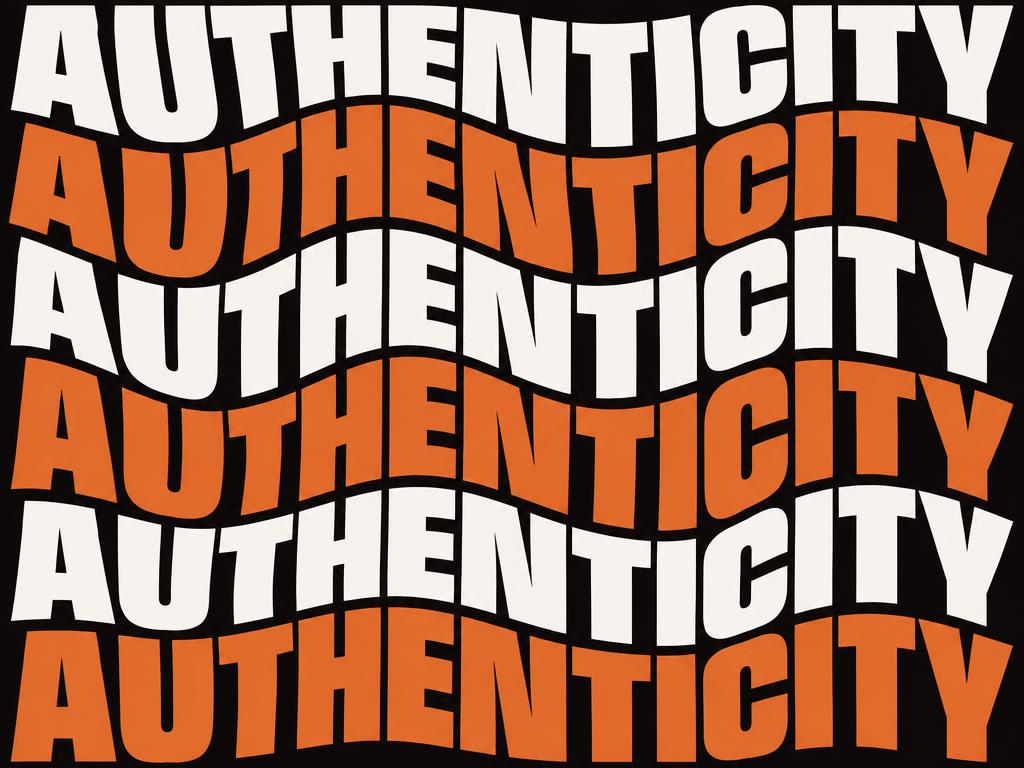 AUTHENTICITY — Make it trusted.